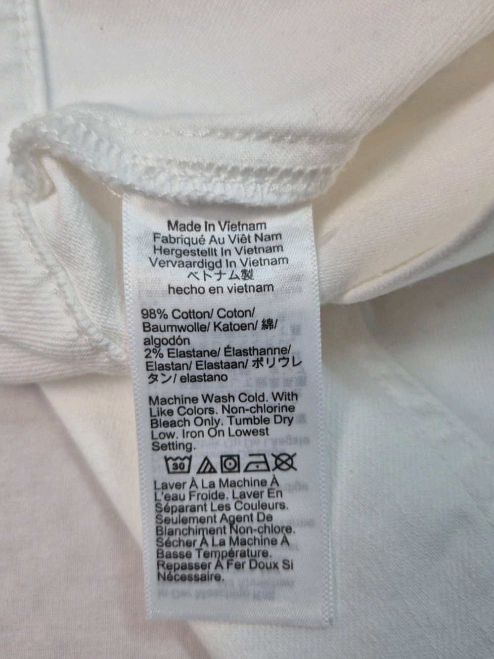 J. Crew Women’s Shorts Size 32 White   Denim NWT 59 - Picture 13 of 13